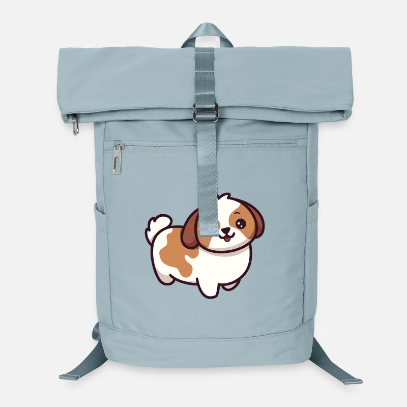Dessin animé de chiot mignon Sac à dos ordinateur
