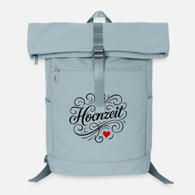 Wedding Heart Laptop Backpack