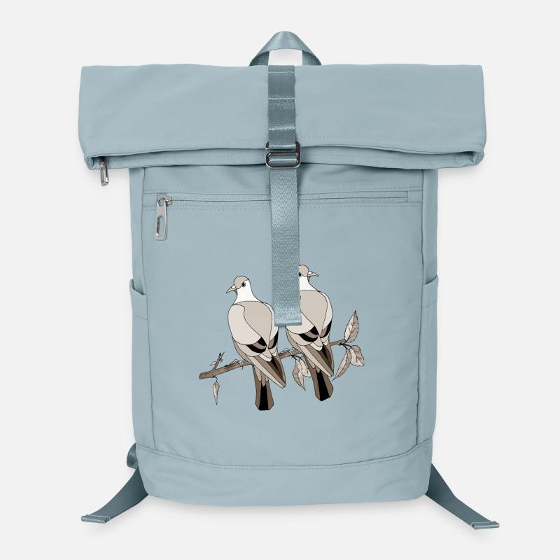 Bunte Vögel Laptop-Rucksack 