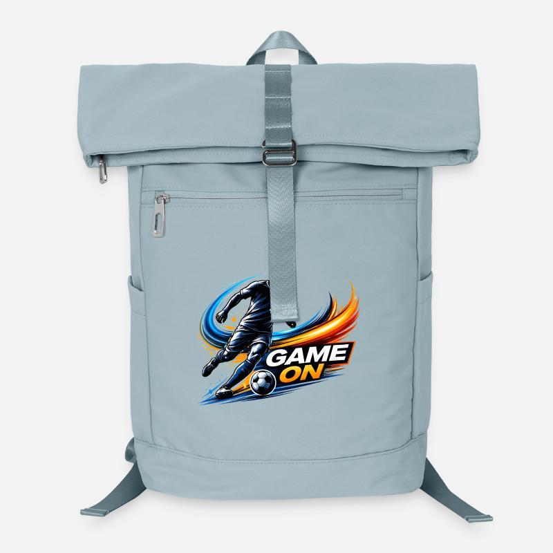 Conception dynamique du sport des joueurs de football Sac à dos ordinateur