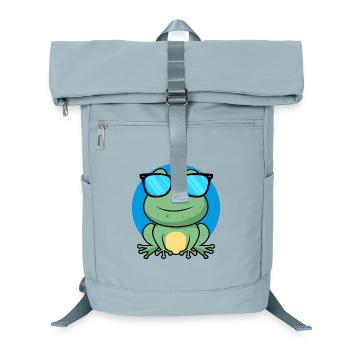 Cool Frog - Laptop Backpack - ice blue - Front