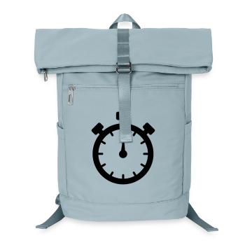 Stoppuhr 2 - Laptop-Rucksack  - Eisblau - Vorne