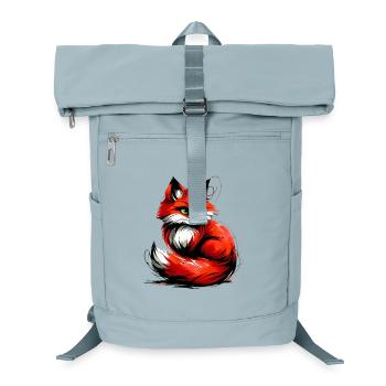 Fox - Laptop Backpack - ice blue - Front