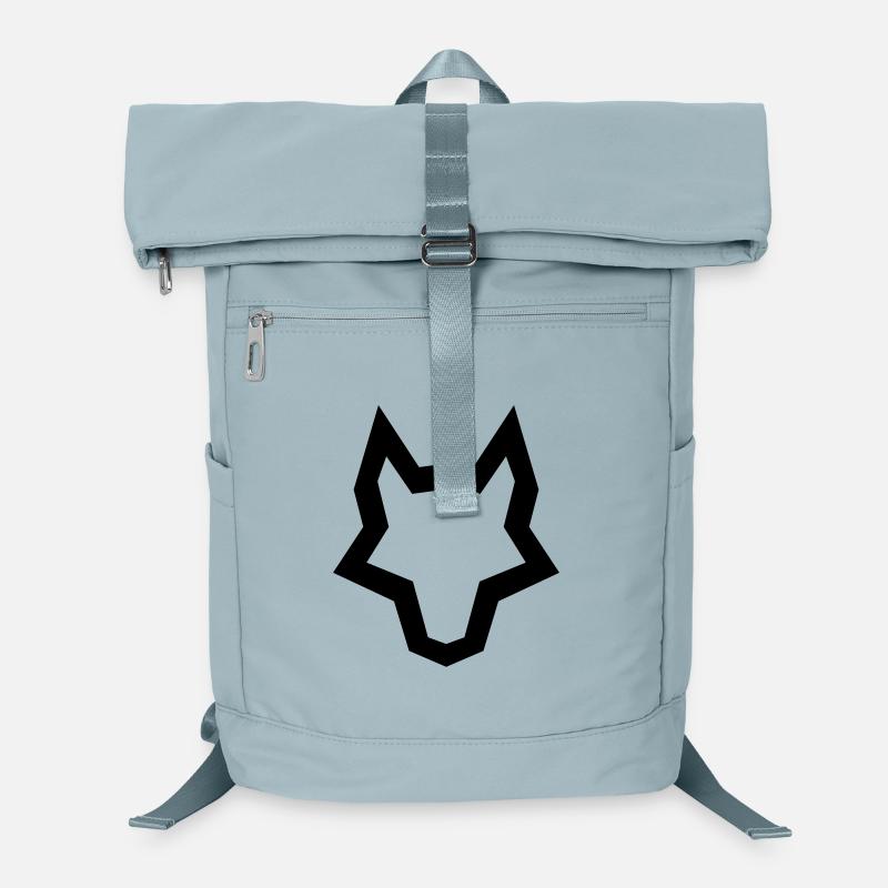LOGO des Wolfes Laptop-Rucksack 