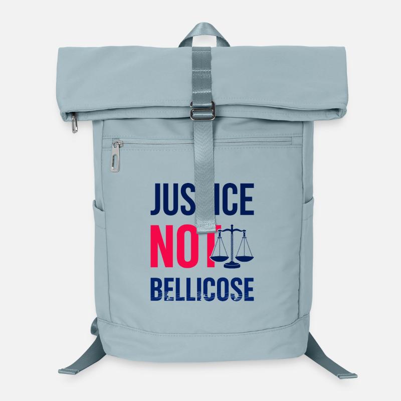 JUSTICE_NOT_BELLICOSE Laptop-Rucksack 