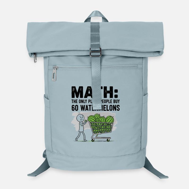 Pastèque passionné citation design Sac à dos ordinateur