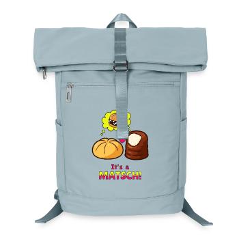 Mud rolls in love - it's a mud. - Laptop Backpack - ice blue - Front