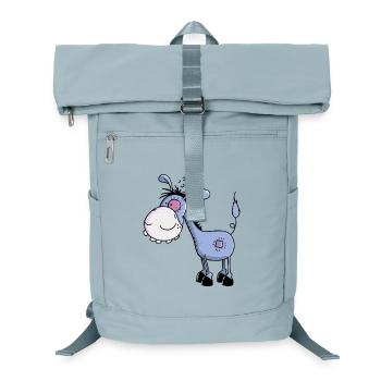 Funny little Donkey - Donkeys - Laptop Backpack - ice blue - Front