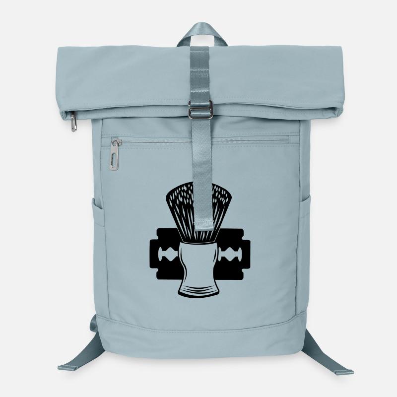 Razor and shaving brush Laptop Backpack