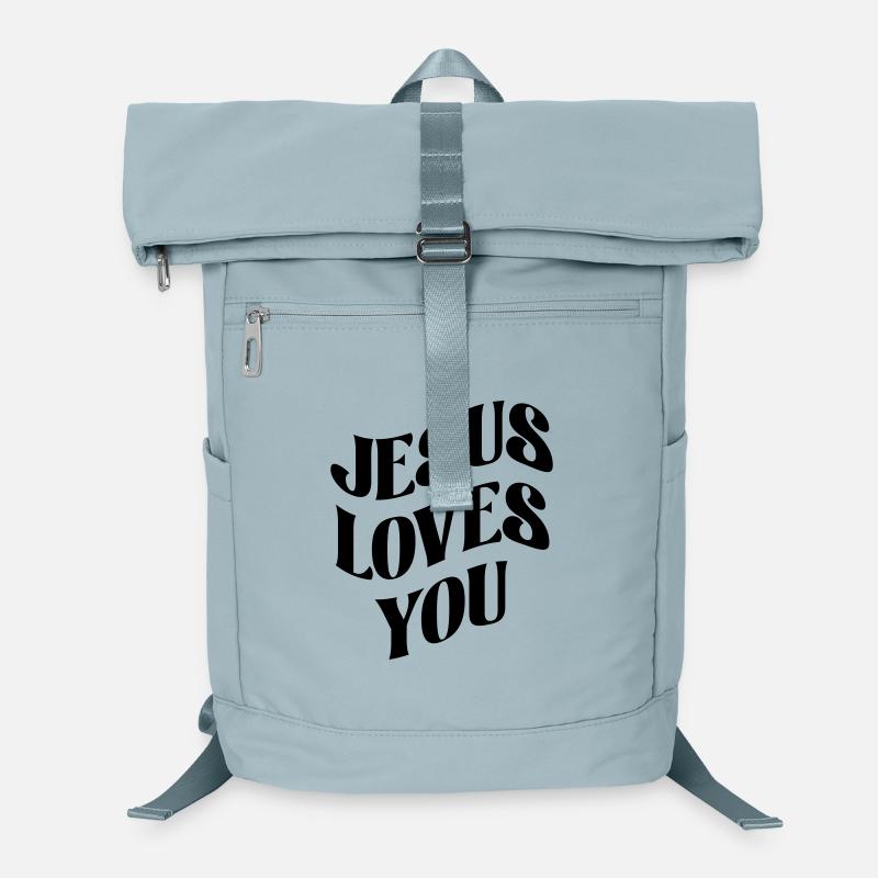 Jesus loves you Laptop Backpack