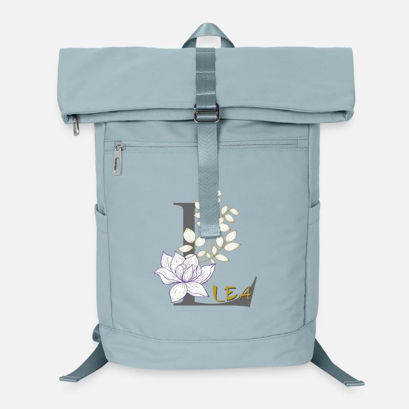 Letter L Initial Lea Laptop Backpack