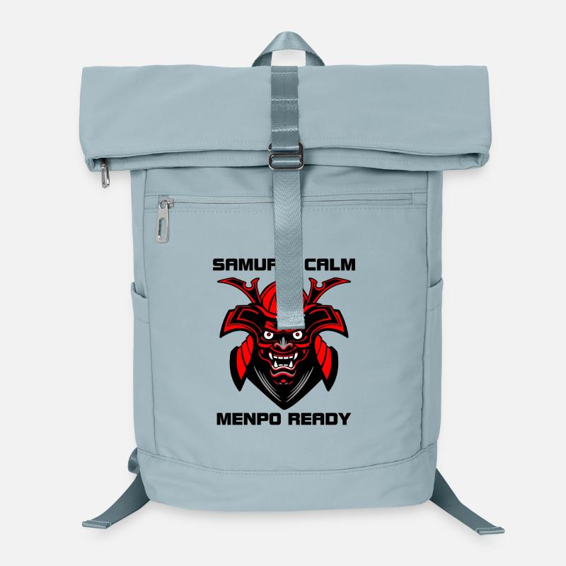 Ruhig wie ein Samurai – Menpo Ready Laptop-Rucksack 