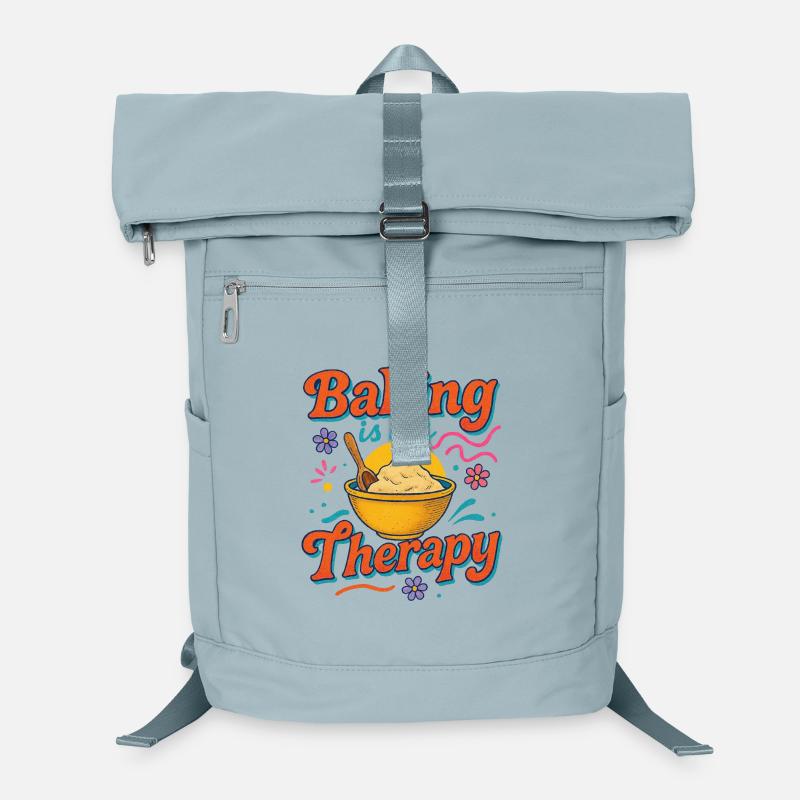 Baking Therapy Inspirational Design Laptop Backpack