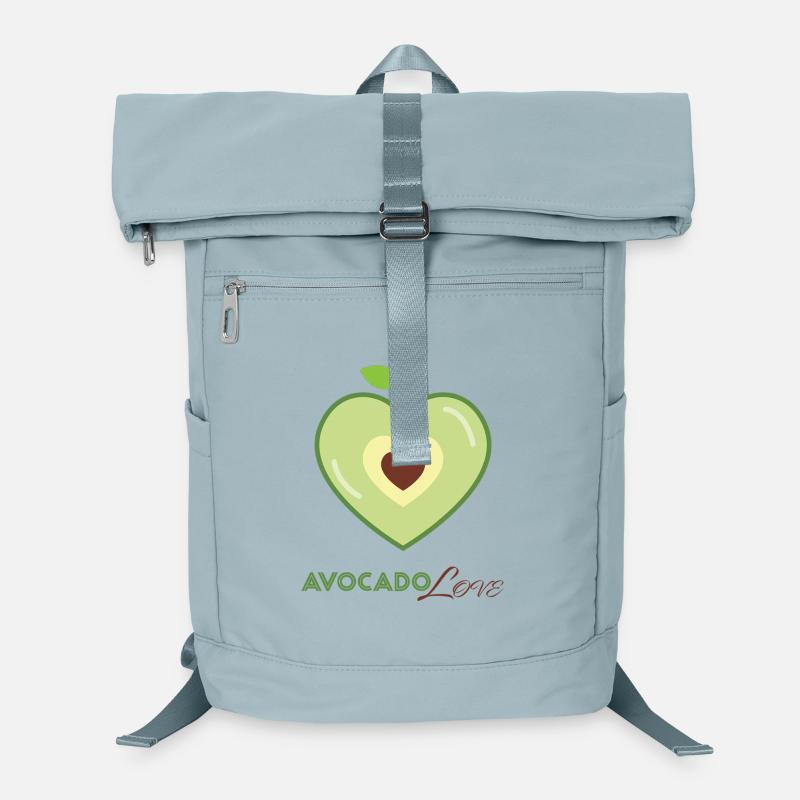Avocado Herz Liebe Laptop-Rucksack 