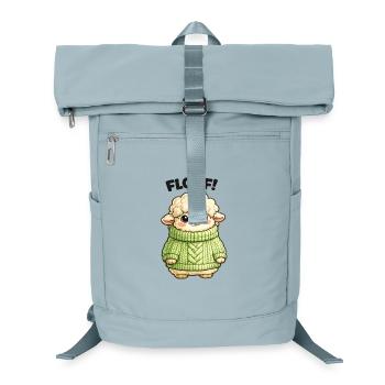Kuscheliges Schäfchen Pullover Design - Laptop-Rucksack  - Eisblau - Vorne