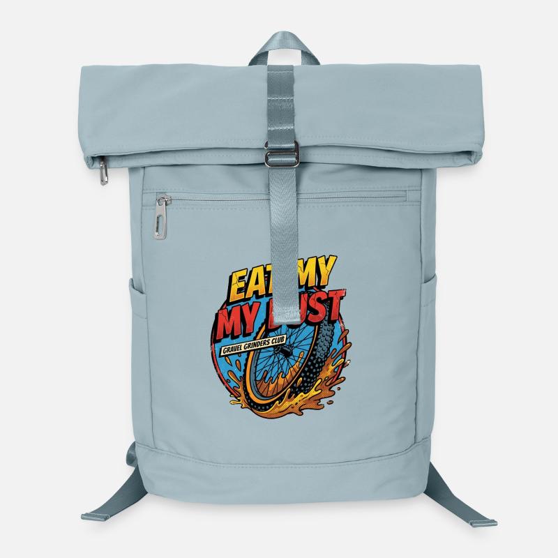 Eat My Dust Gravel Grinders Laptop Backpack
