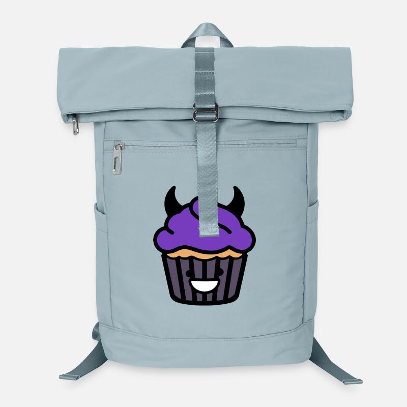 Un design alimentaire Dark Cutcake Devil Kawaii Sac à dos ordinateur