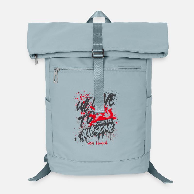 Schreiner Stolz grey-red-big Laptop-Rucksack 
