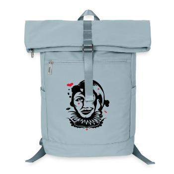 Spielkarte Joker - Laptop-Rucksack  - Eisblau - Vorne