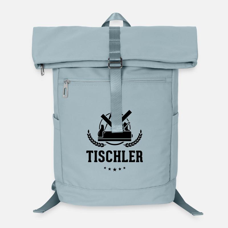 Tischler Zunftzeichen mit Schriftzug Laptop-Rucksack 