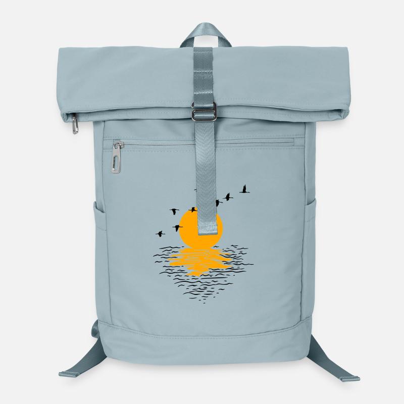 Wild Geese Cranes Spring Laptop Backpack