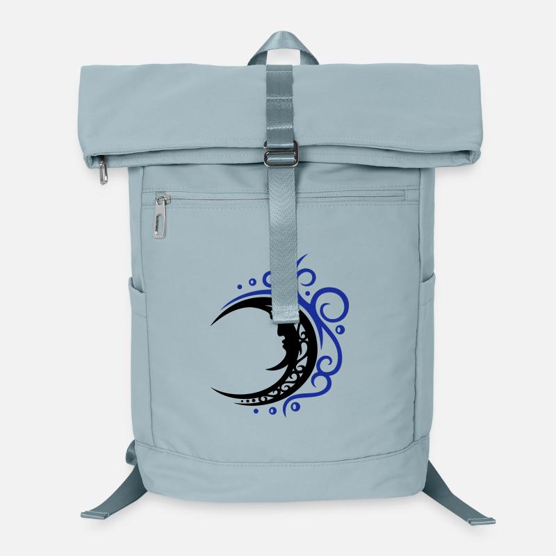 Lune mystique de style tribal Sac à dos ordinateur