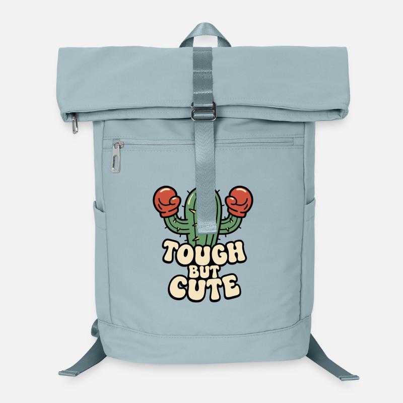Starker Kaktus mit Boxer-Gloves Laptop-Rucksack 