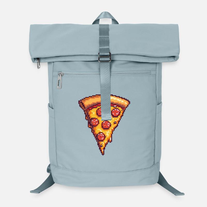 Pixel Pizza Stück Laptop-Rucksack 