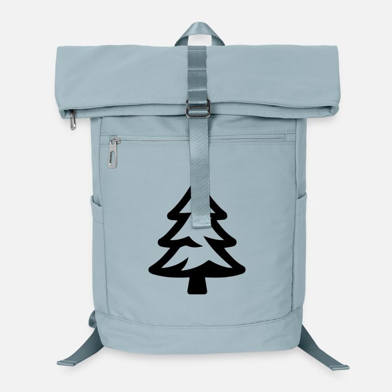 Conifer Symbol Forest Fir Laptop Backpack