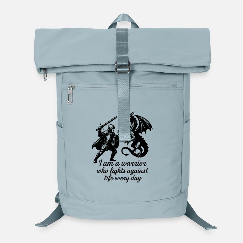 Guerrier de la vie Sac à dos ordinateur