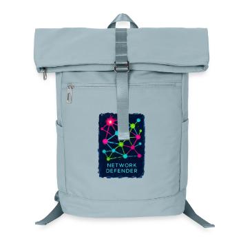 Netzwerk- und Cybersicherheitsverteidiger - Laptop-Rucksack  - Eisblau - Vorne