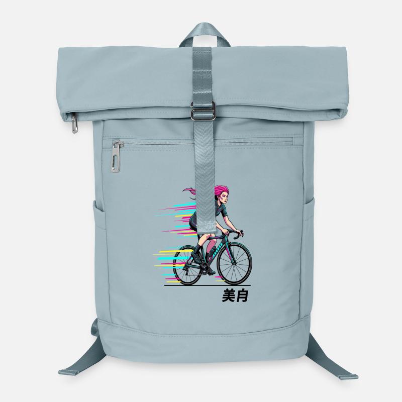 Neon Sprint Cyclist Laptop Backpack