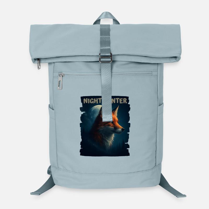 Renard dans la Forêt de la Nuit Sac à dos ordinateur