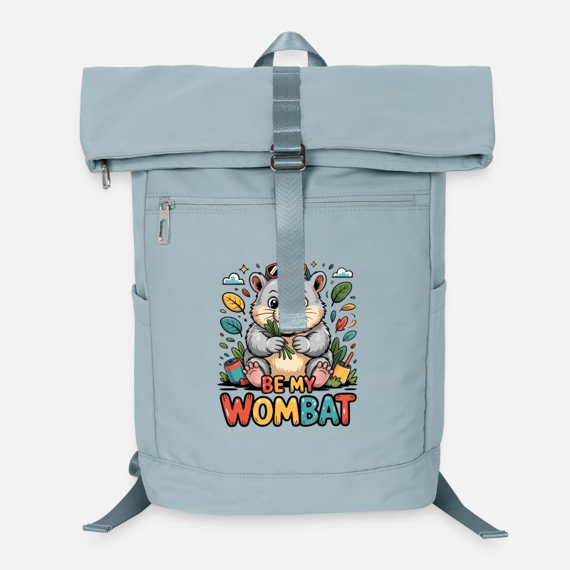 Doux amour de Wombat Sac à dos ordinateur