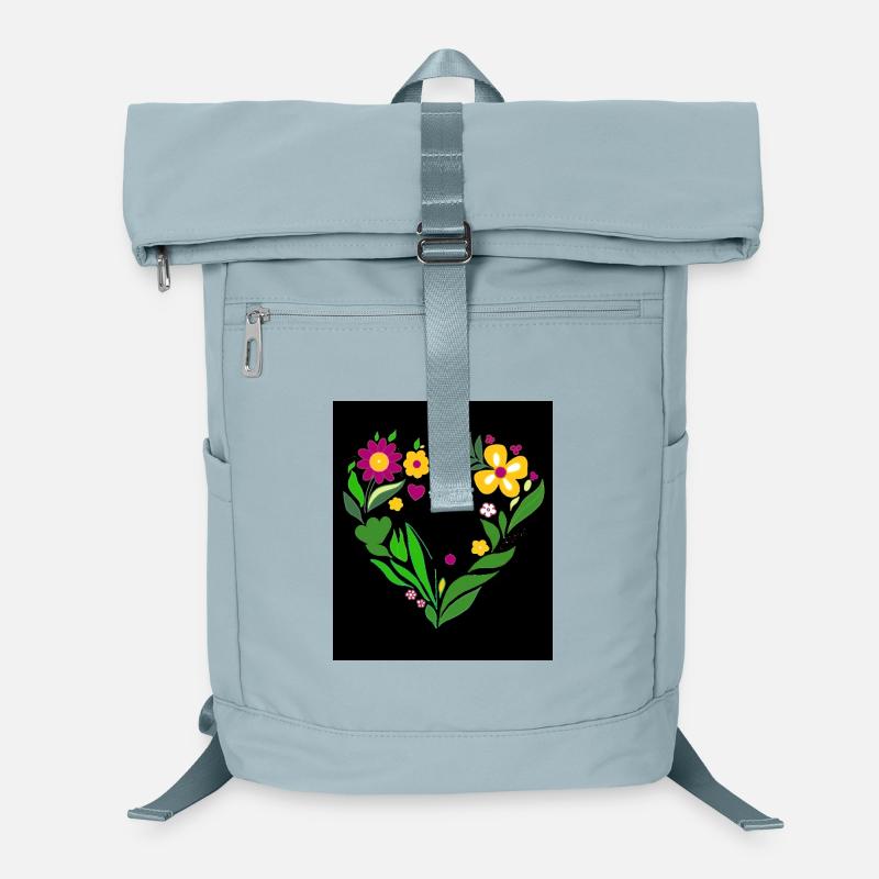 coeur - Sac à dos ordinateur - bleu glacier