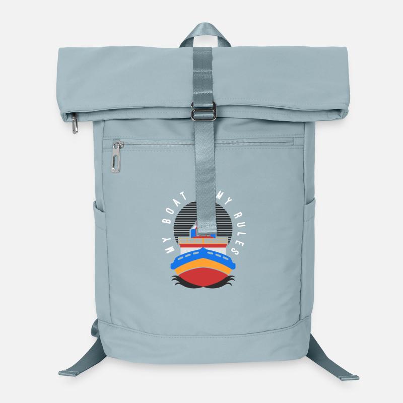 BATEAU: mon bateau mes règles Sac à dos ordinateur