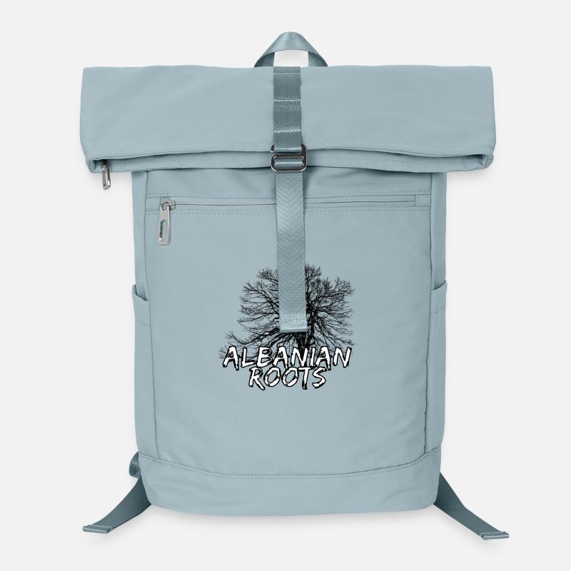 Albanische Wurzeln Laptop-Rucksack 