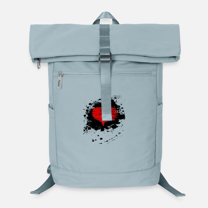 Cute & Artistic Graphic Gift - Laptop Backpack - ice blue