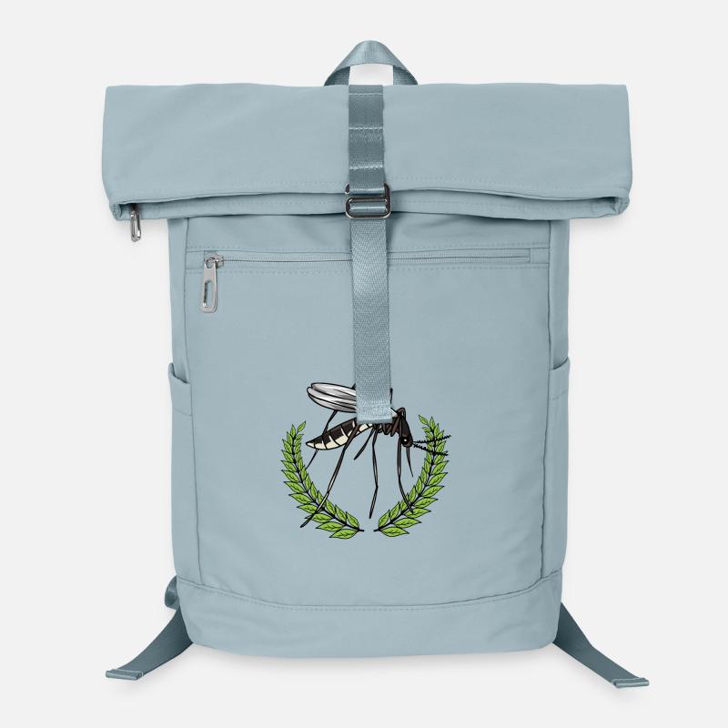 Insekten Mücke Stechmücke Sieger Lorbeerkranz Laptop-Rucksack 