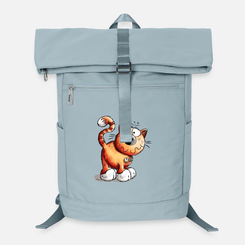 Abenteuerlustige Katze Laptop-Rucksack 
