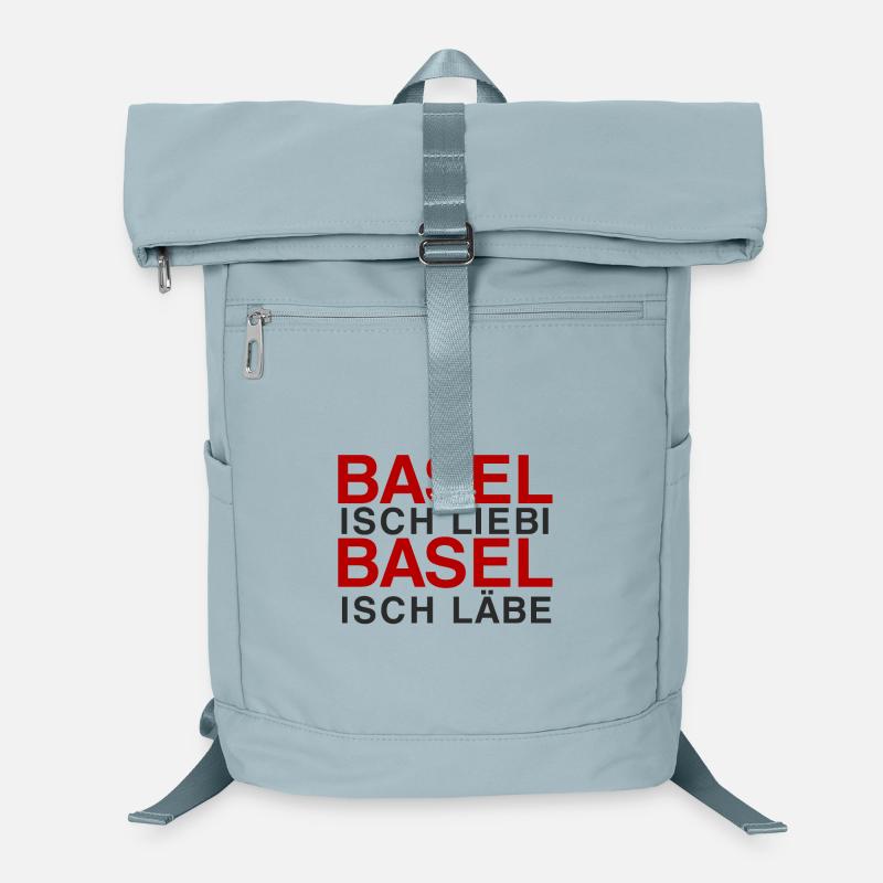 Basel isch Liebi, Basel isch Läbe Laptop-Rucksack 