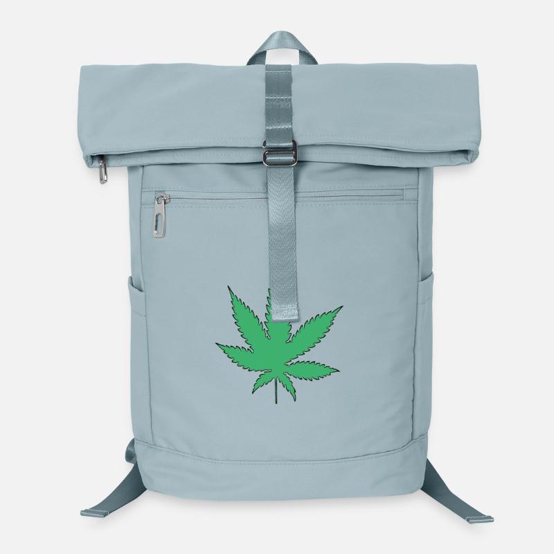 Feuille de cannabis Sac à dos ordinateur