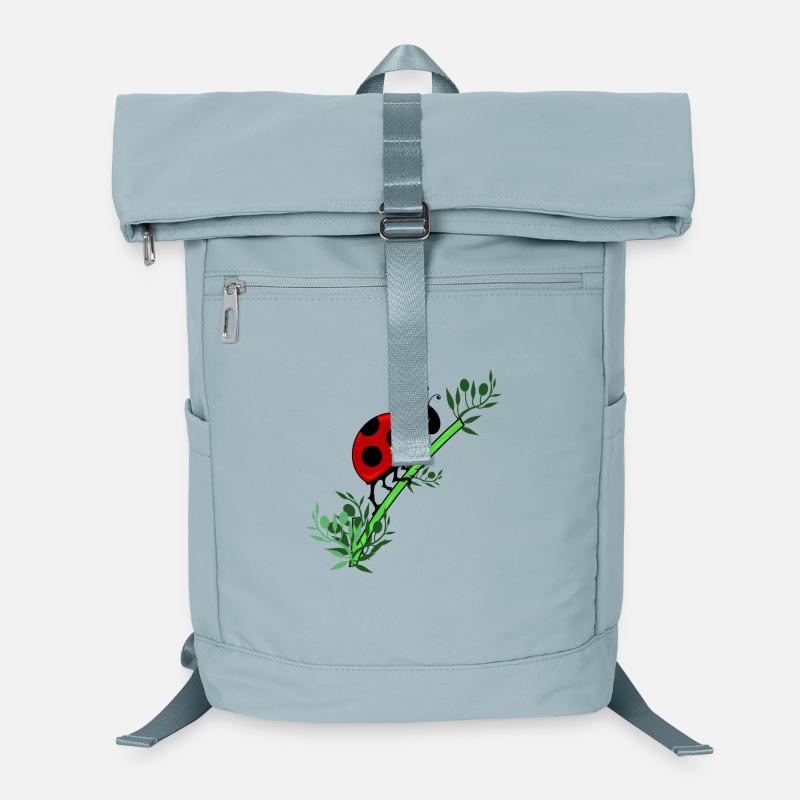 Marienkäfer Botanik Laptop-Rucksack 