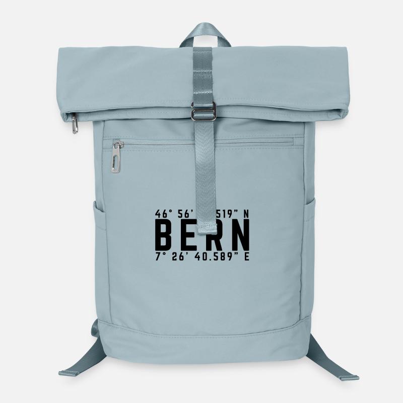 Bern Houptstadt coordinates Laptop Backpack