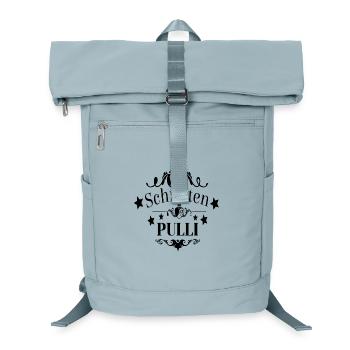Norddeutsch Schnutenpulli - Laptop-Rucksack  - Eisblau - Vorne