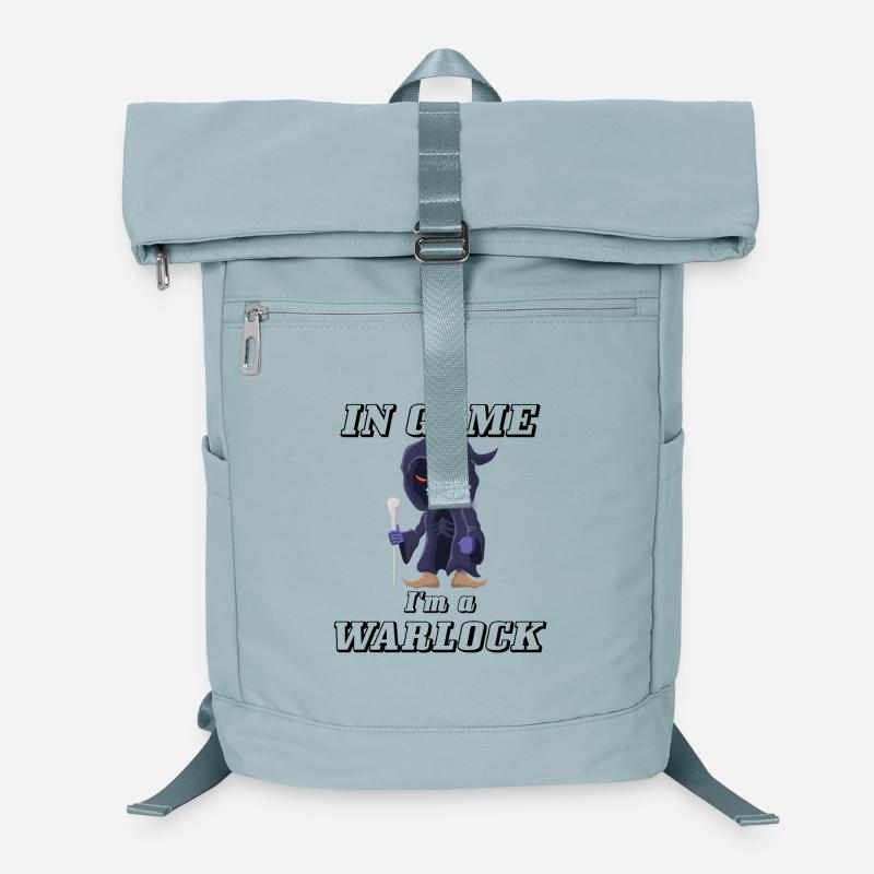 Dans Game I’m a Warlock Gaming Hexenmeister Design Sac à dos ordinateur