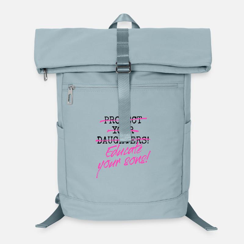 Protect Your Daughters Educate Your Sons Feminist Sac à dos ordinateur