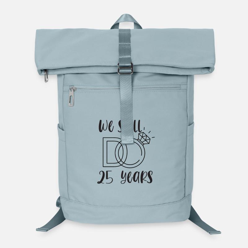 25th Wedding Anniversary Silver Wedding Wedding Gift Laptop Backpack