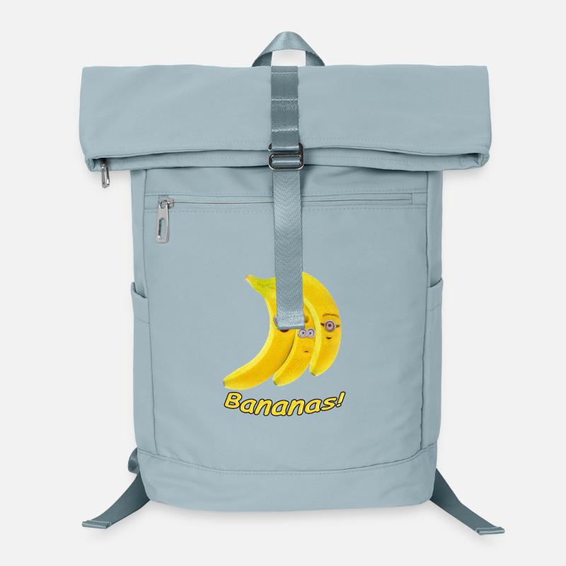 Ich liebe Bananen Laptop-Rucksack 