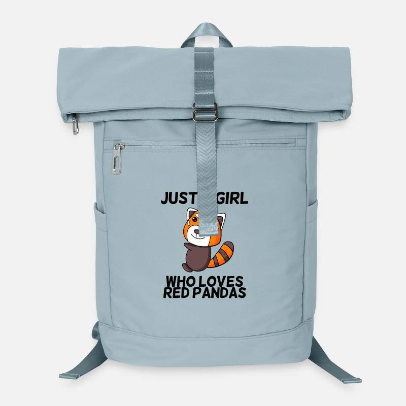 Roter Panda Liebe Mädchen Laptop-Rucksack 